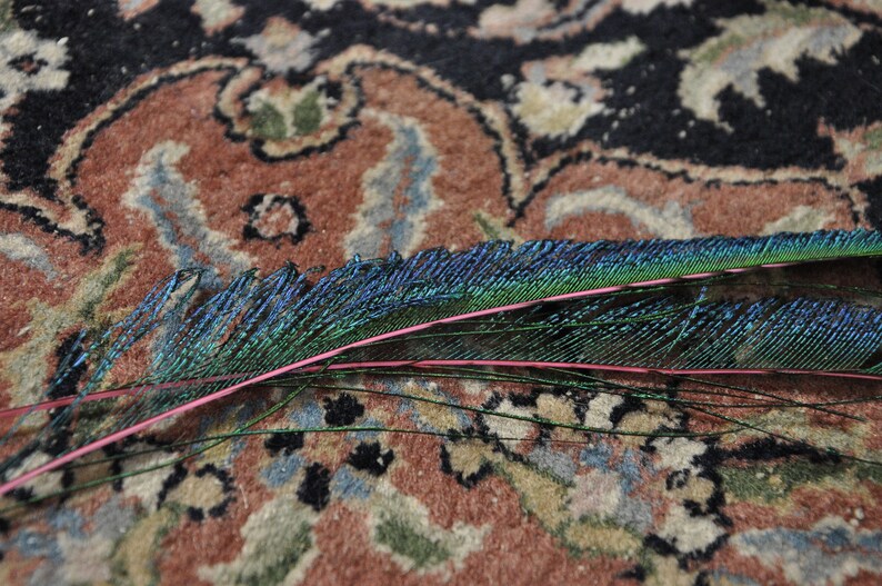 Handmade feather dreadbeads