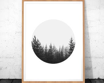 black white wall art