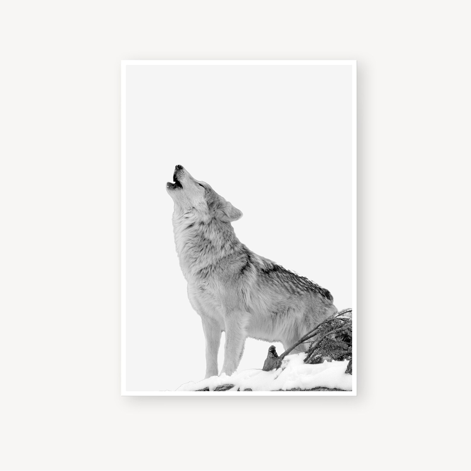 Set of 3 Animal Prints Wall Art Set Digital Download Nursery Etsy