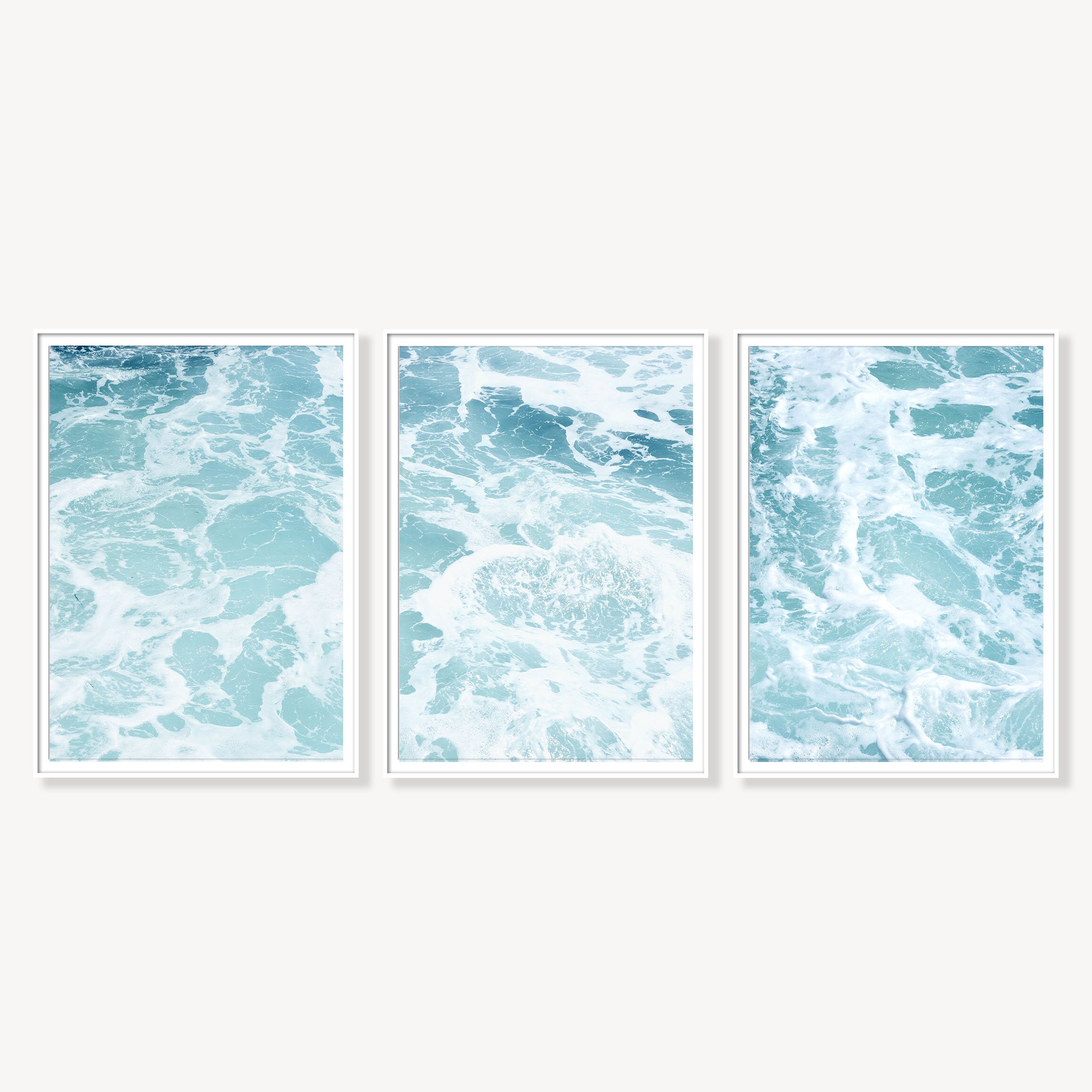 Ocean Wall Art Printable Art Set of 3 Ocean Print Ocean | Etsy