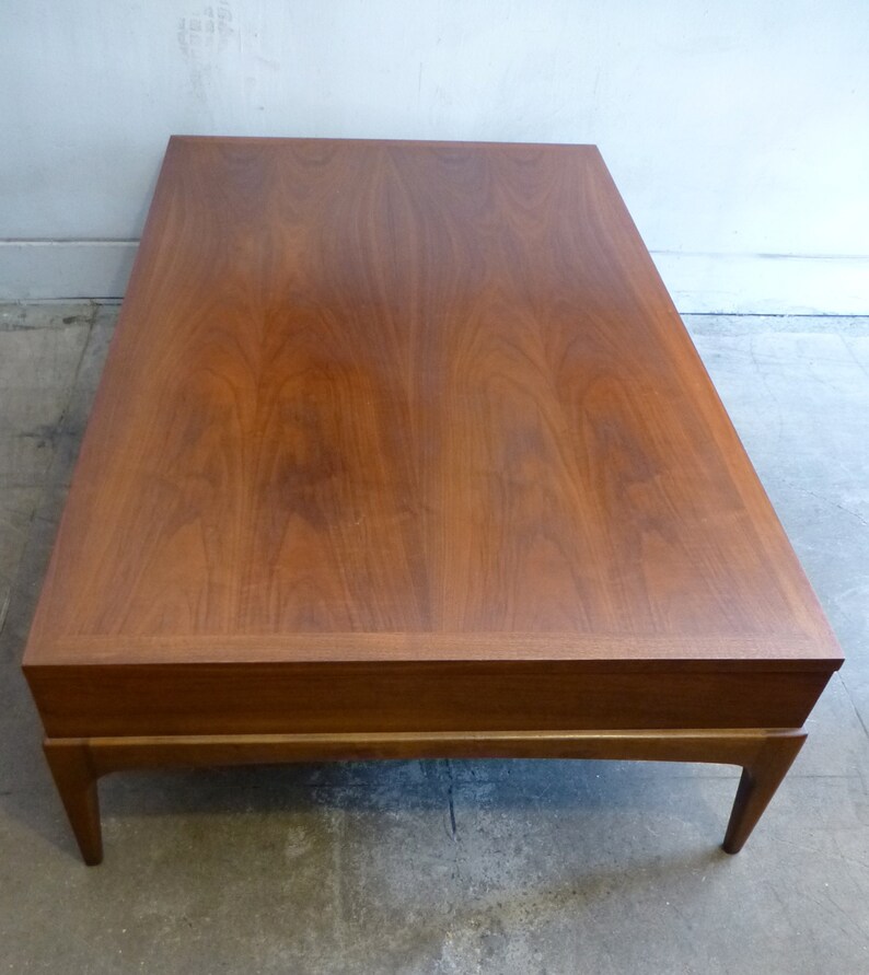 MCM Lane Walnut Large Coffee Table Style 997 32 Altavista VA Etsy