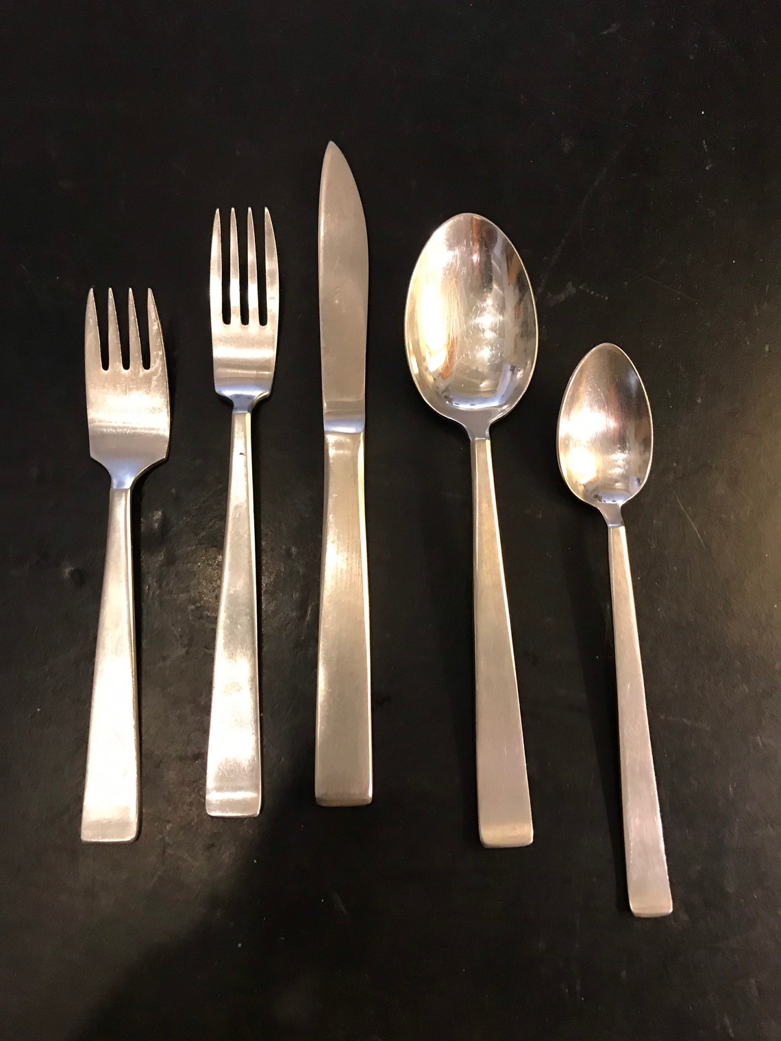 MidCentury Modern SOLA Flatware Cora Pattern Holland Serves 6 Etsy