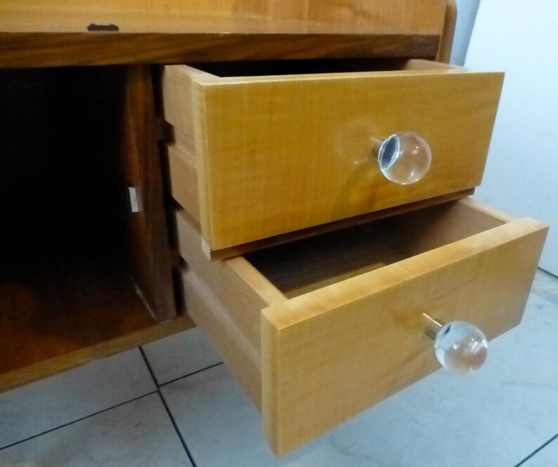Danish Modern Compact Night Stands End Tables \u2013 Perfect for Small Spaces Rosewood Scandinavian Design 1950s Art Deco