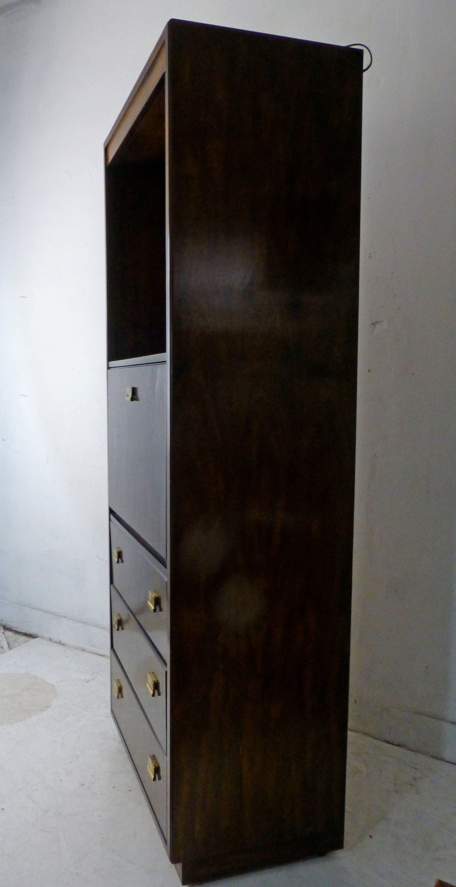 Midcentury Modern Drexel Tall Narrow Bar Dresser Etsy