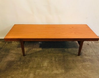 SOLD! 1960s DM Kristensen+Thomassen Teak Coffee Table