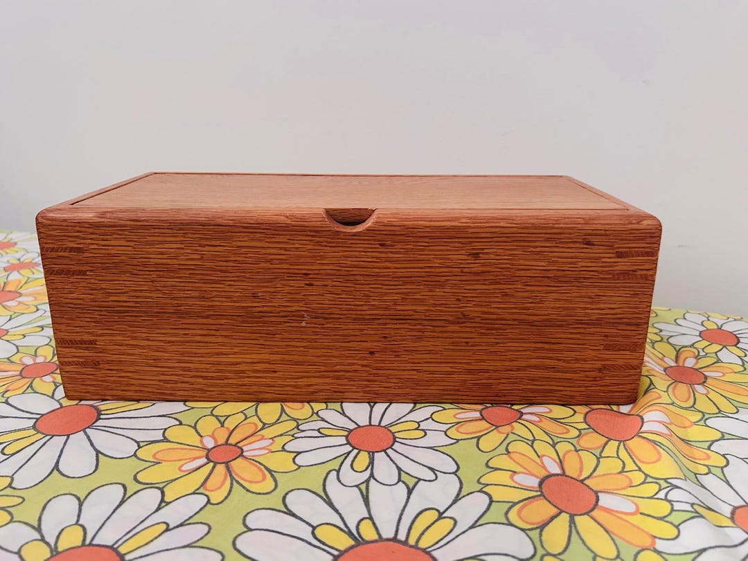 VTG Chuck Stewart Custom Wooden Jewelry Box – Signed, Estate of Tim ...