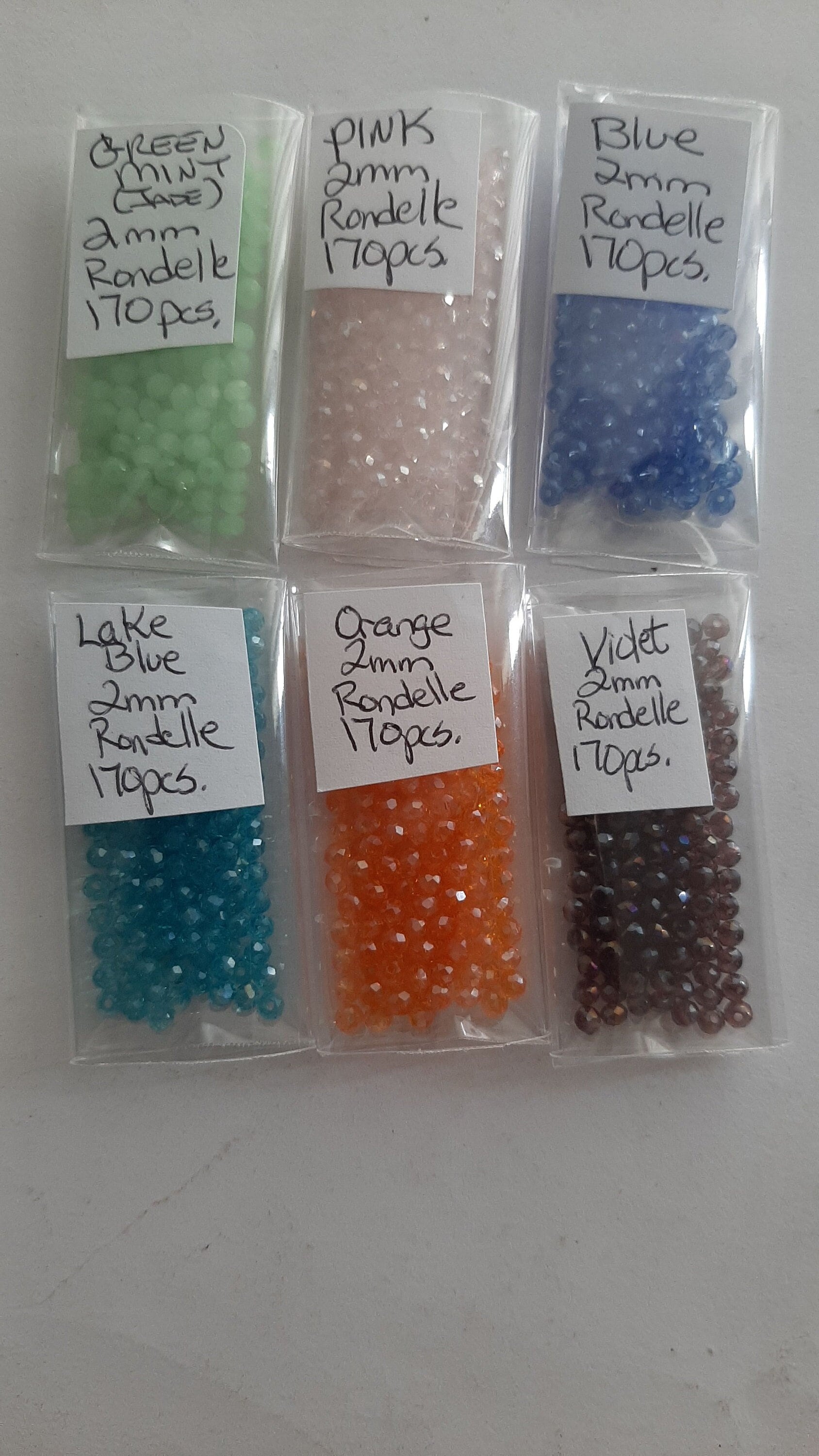 Wholesale- 8mm Rondelle Crystals for Jewelry making,Bead spacers, Chinese  crystals, variety of colors