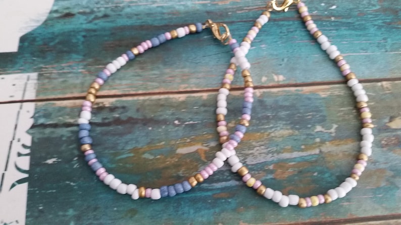 Pastel color Anklets