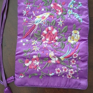 Silk Purse Pouch, Fully lined, Sari Bag, Assorted Color/Style