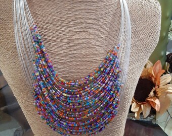 Necklace SET, Matching Earrings Jewelry gift set, Holiday gift set
