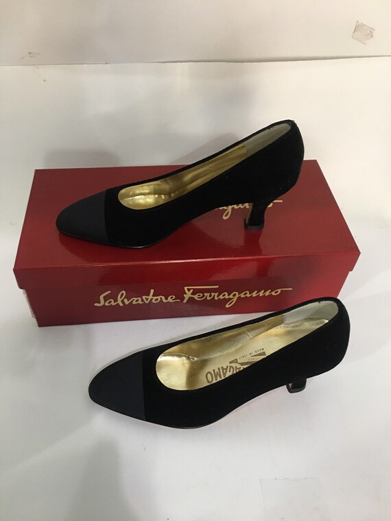 Vintage Salvatore Ferragamo heels.