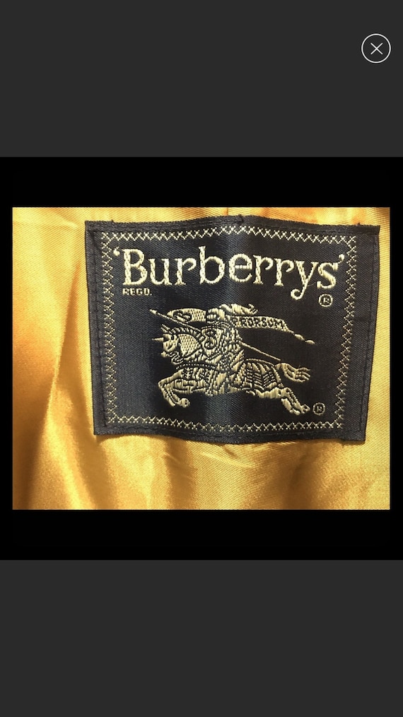 Men’s Vintage Burberrys Trench Coat