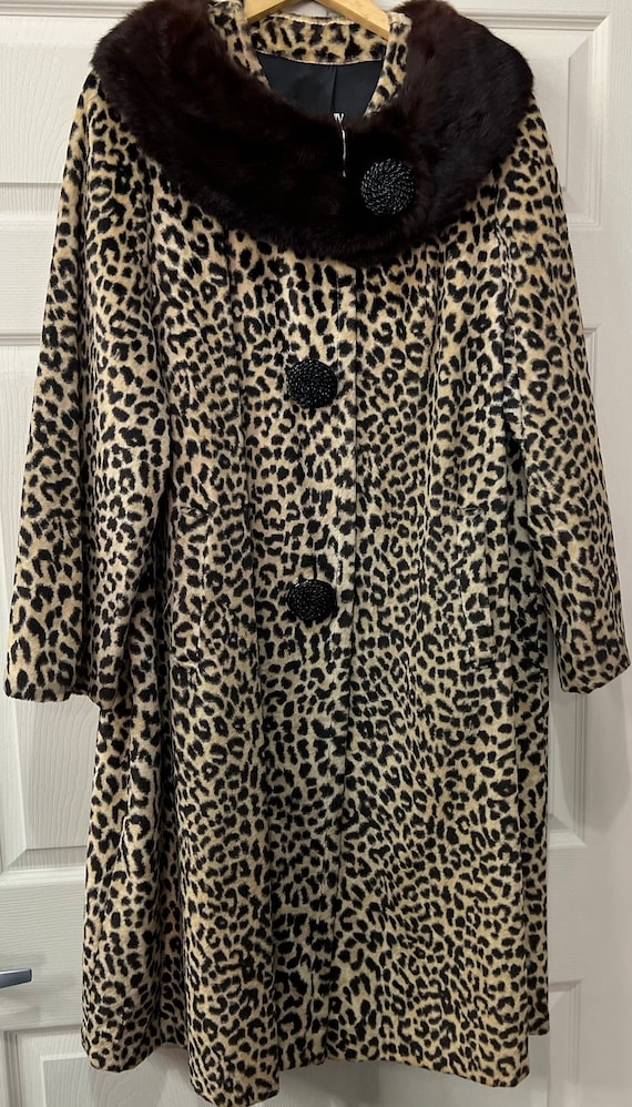 1950’s Leopard Coat