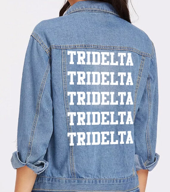 sorority jean jacket