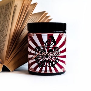 Jacks / Book inspired candle / Caraval trilogy / Prince of hearts image 1