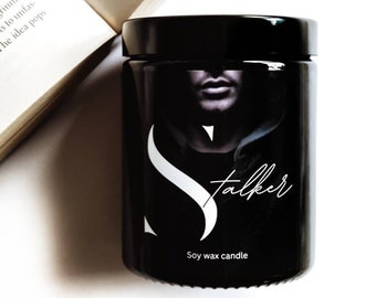 Stalker Candle | Dark Romance | Book inspired soy wax candle