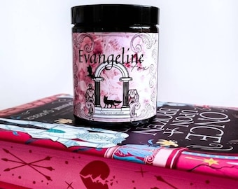 Evangeline Fox / Book inspired candle/ Once upon a broken heart