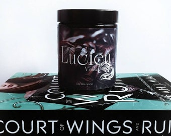 Lucien Vanserra / ACOTAR /Autumn Court / Spring Court / Night Court / Book inspired candle