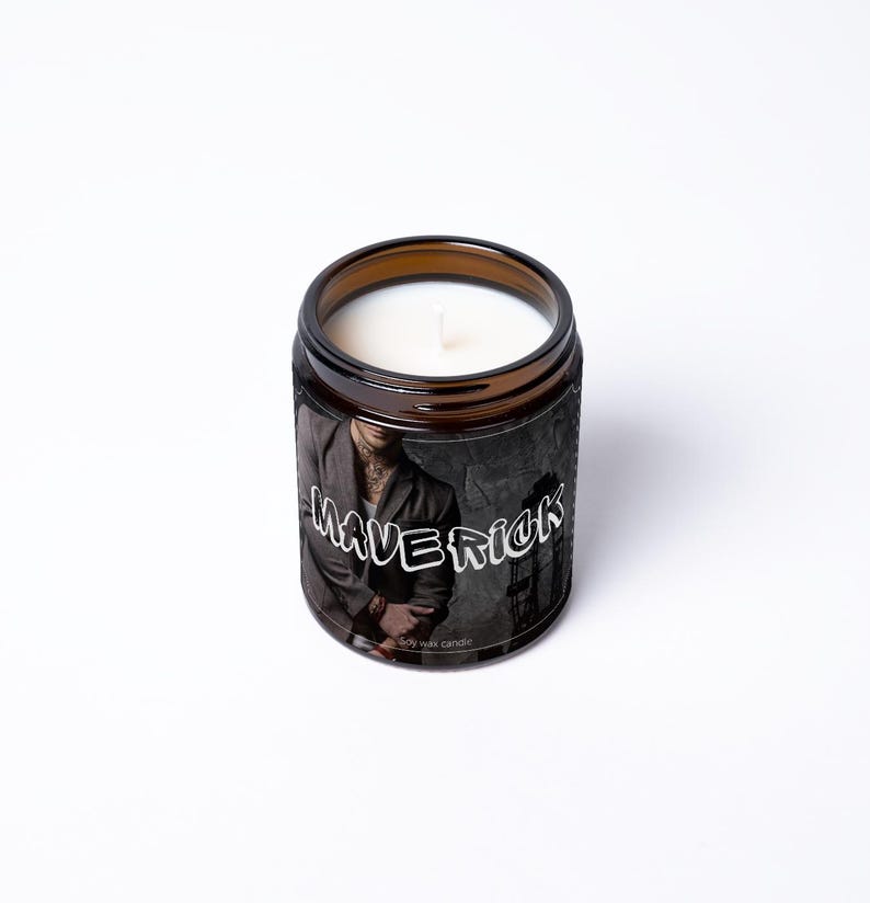 Maverick Book Inspired Soy Wax Candle