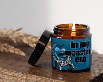 Monster romance candle | Soy wax | Candle for a book lover | Dark and spicy reads