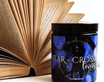 STAR-CROSSED LOVERS / Bookish candle / Book tropes