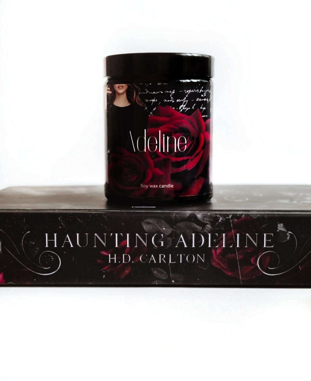 Adeline / Haunting Adeline / Hunting Adeline / OFFICIALLY LICENSED / Bookish themed candle / Book inspired soy wax candle / Reading vibes