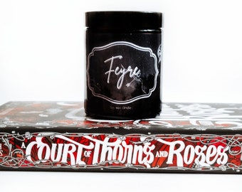 Book inspired soy wax candle "Feyre" / ACOTAR