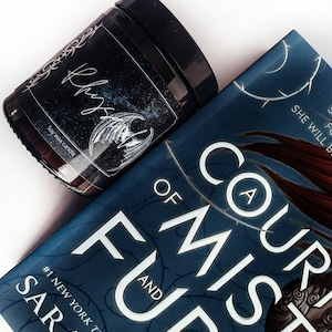 Rhysand candle/ Book inspired / ACOTAR / ACOMAF / Night Court