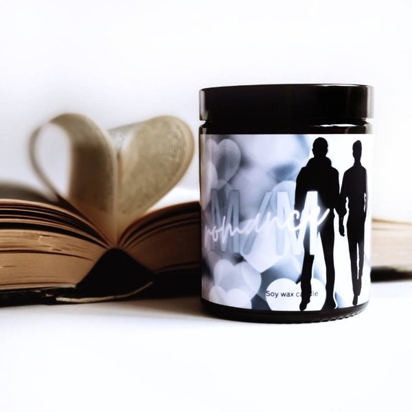 M/M ROMANCE / Bookish candle