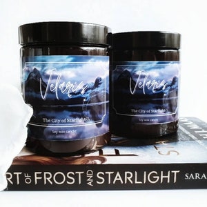 Velaris / Book inspired candle / Night Court / ACOTAR