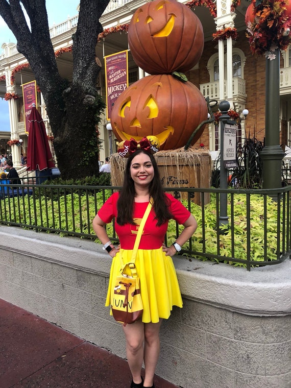 women's pooh costume