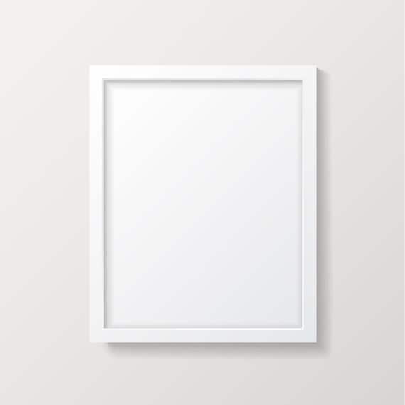 Download Frame Mockup White Picture Frame Empty Frame Poster Mock ...