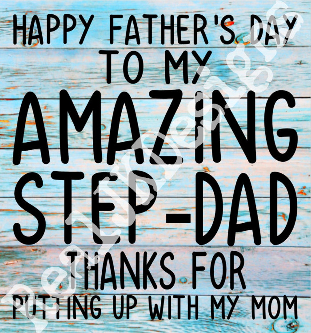 Amazing Step-dad PNG - DIGITAL DOWNLOAD - Etsy