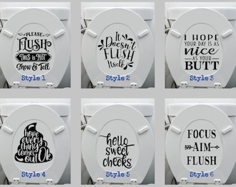 Toilet Seat Decals 3
