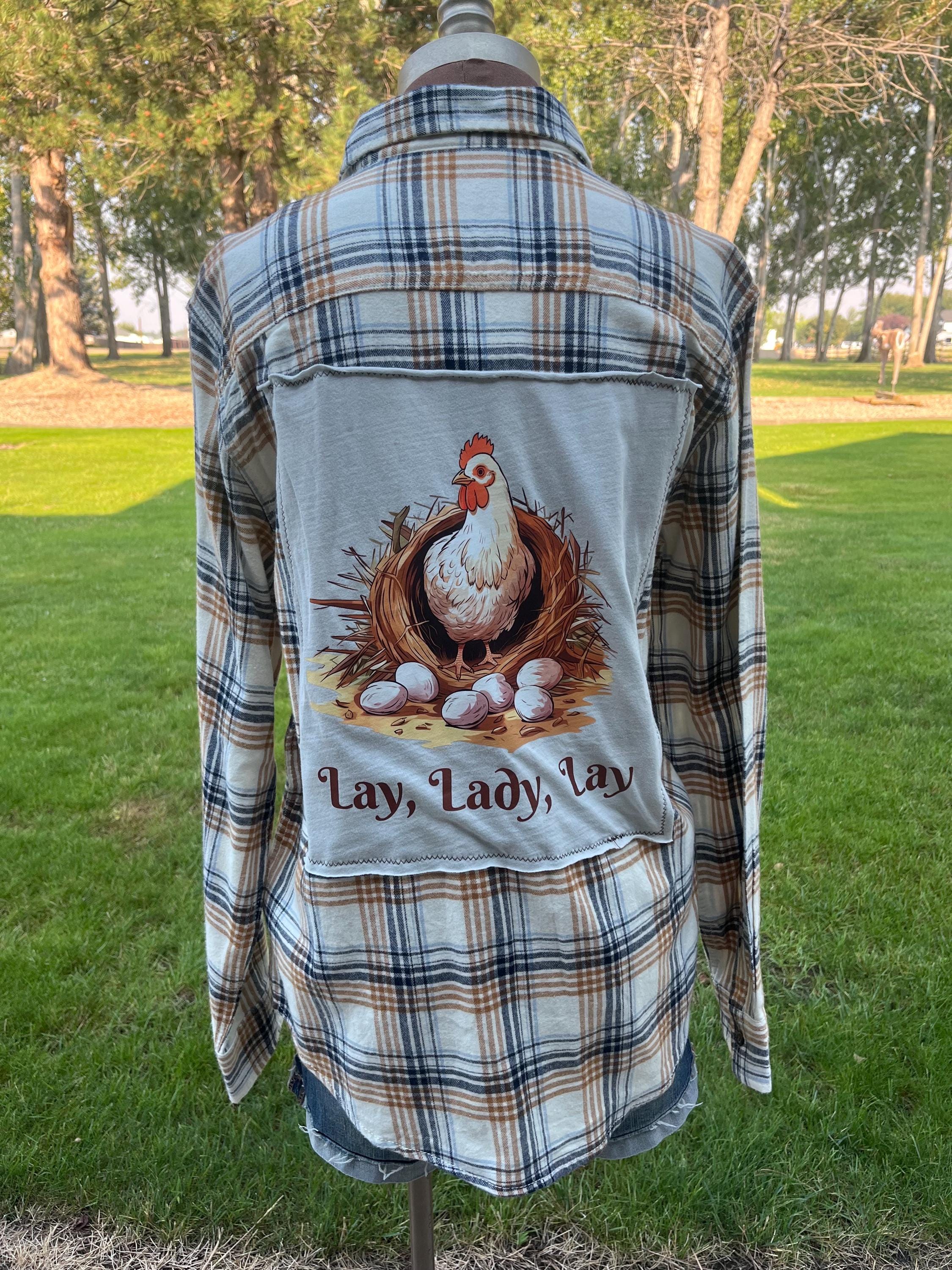Chicken Flannel Shirt - Etsy