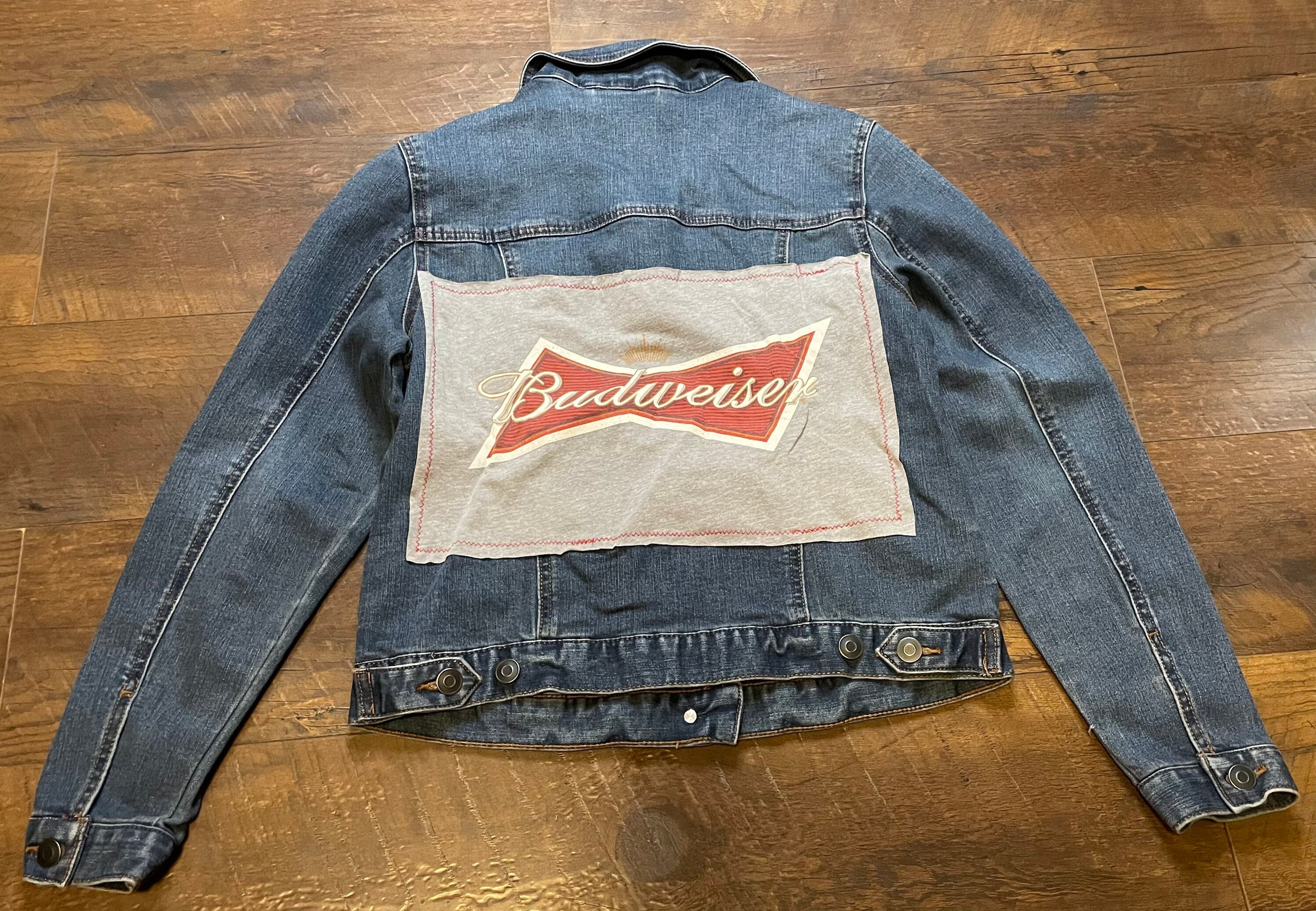 Budweiser Denim - Etsy Budweiser Denim - Etsy