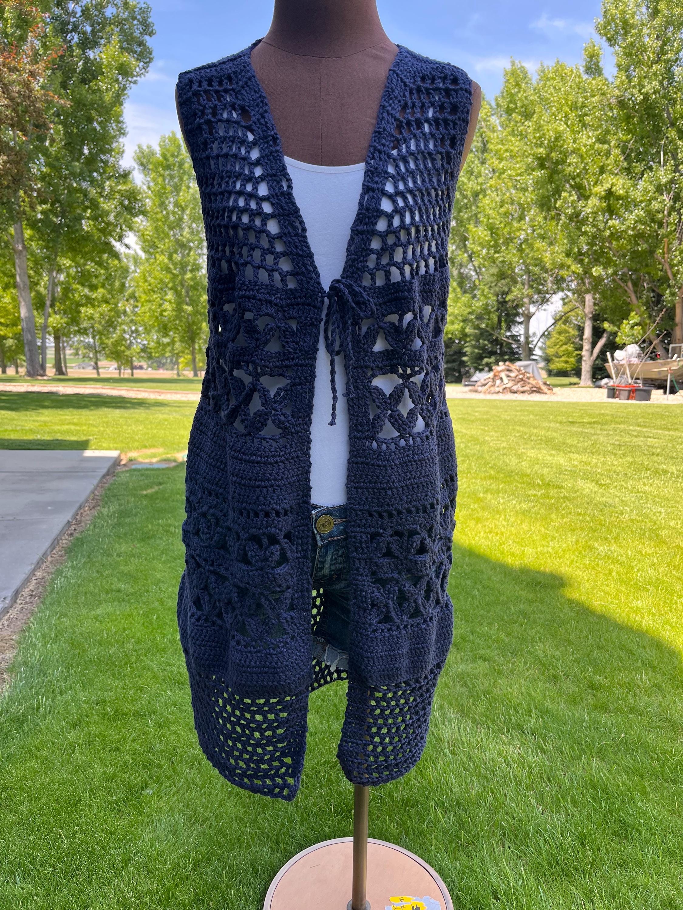 トップス tyn.TGORHand crochet\"MUSUBI\"vest tyn.TGOR | 2024 S/S Hand crochet 