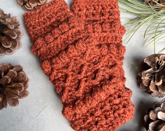 Crochet Boho Fingerless Gloves