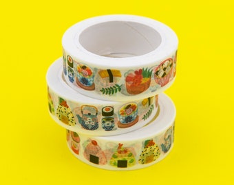 Japanese Food Washi Tape, Japanese Food Planner Washi, Washi/Crafting Tape