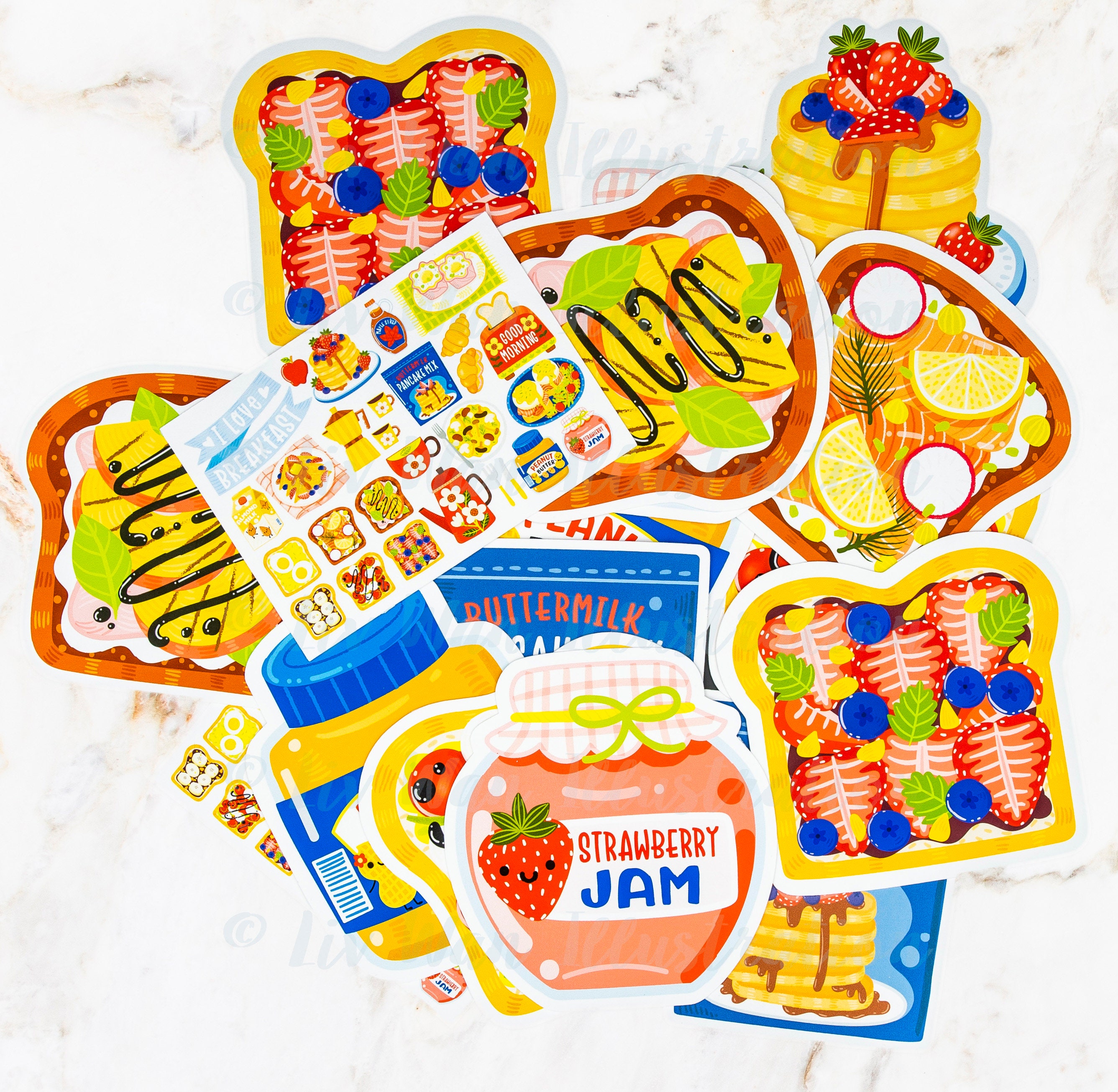 Pancake Mix Postcard. Fun Novelty Food Postcard. 5 Inches Tall Etsy UK