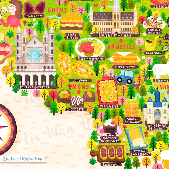 地図・旅行ガイド A Portrait of Cities of Belgium A Portrait of the Cities of Belgium