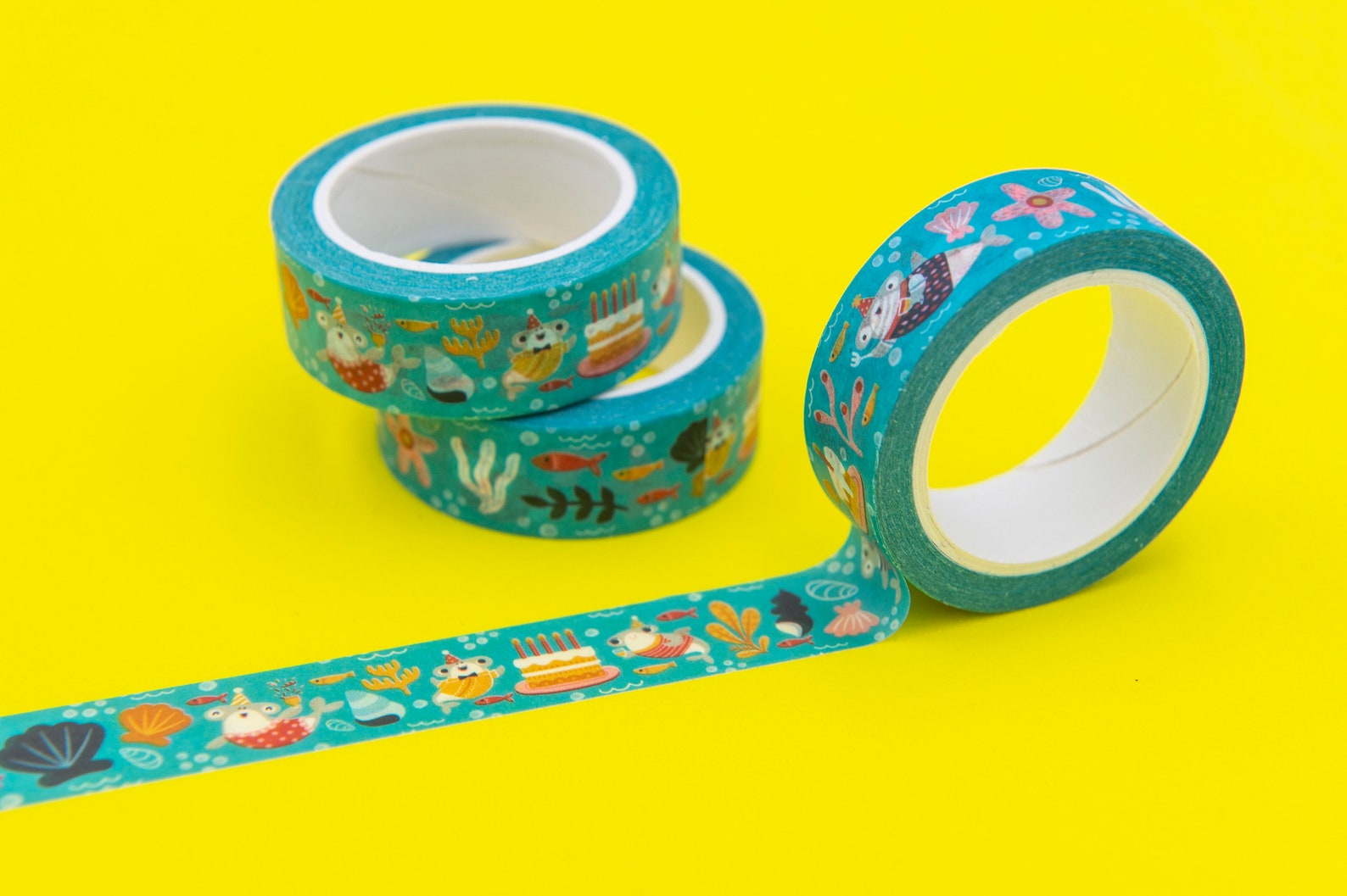 Shark Washi Tape Shark Washi Washi/crafting Tape Shark Etsy UK