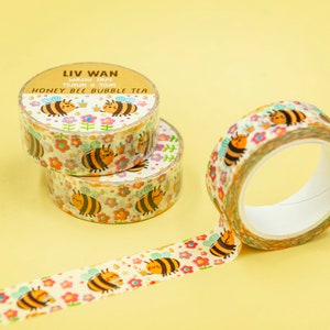 Cute Bubble Tea Washi Tape: Kawaii Washi Tape, Scrapbook Decoration, Kawaii  Masking Tape, Planner Decoration, Paper Tape, Gift Wrapping, 10M