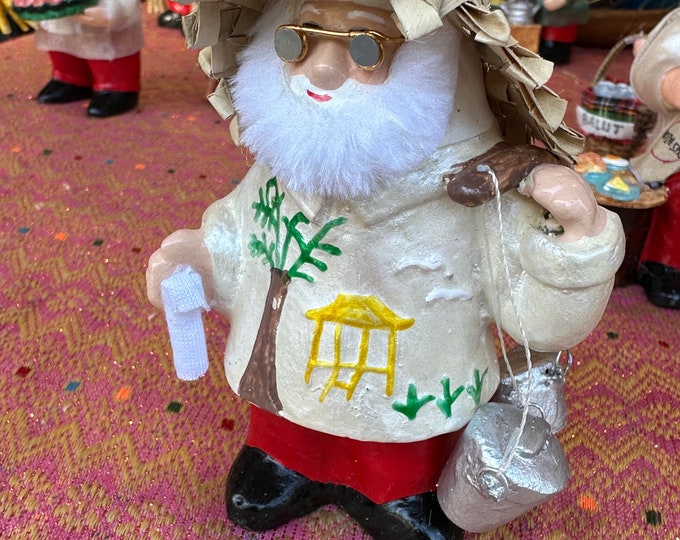 Pinoy Santa with Taho Christmas Ornament
