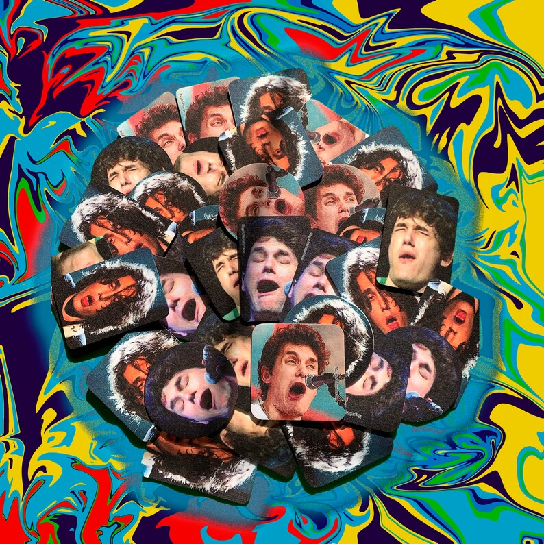 John Mayer Air Freshener Mayer Fresheners Guitar Face Air Etsy