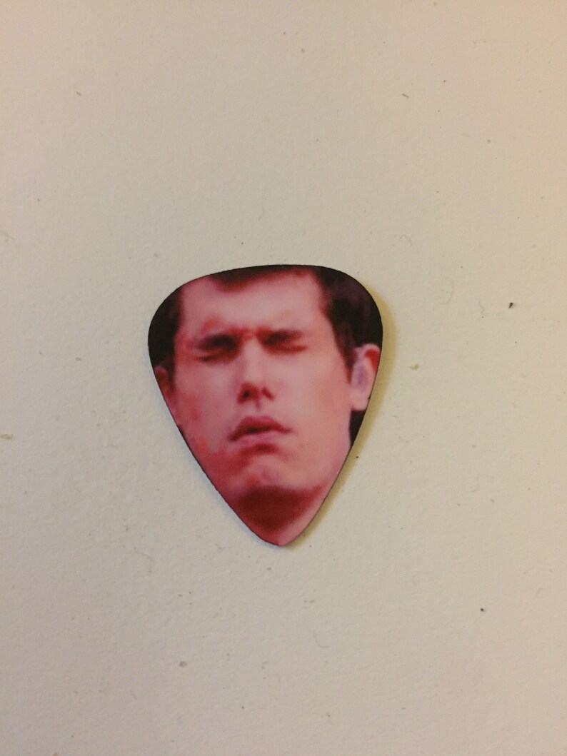 John Mayer Guitar Face Guitar Picks Funny Guitar Picks Set Etsy