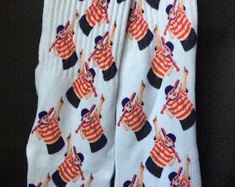 The Great Hambino! Sandlot Socks! Baseball Socks! Babe Ruth!