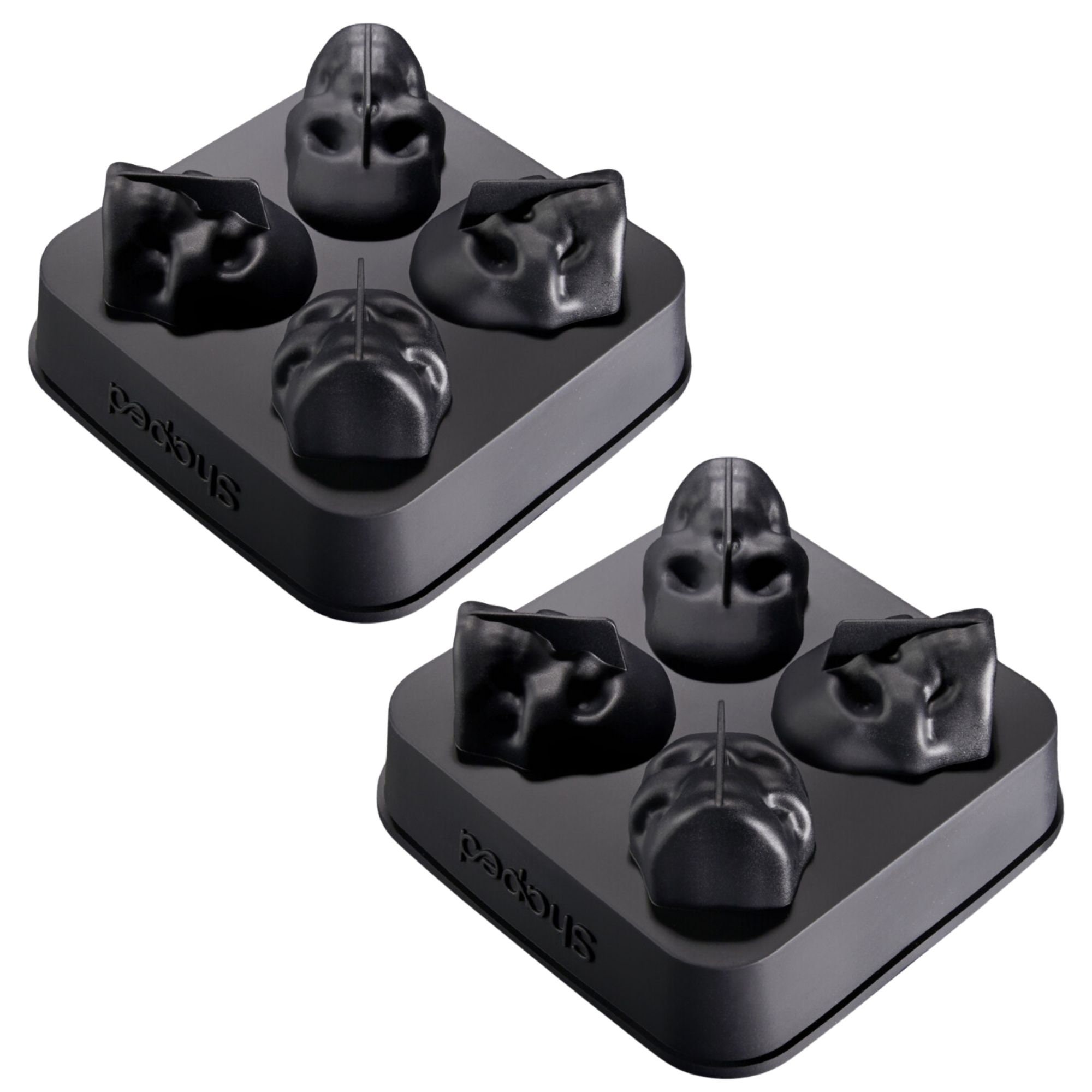 3D Skull ICE Cube Tray Silicone Maker Round Ball Sphere Mold Whiskey Cocktails E