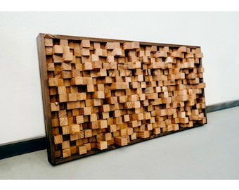 Acoustic Panel Sound Diffuser Soundproof Wall Art for Recording & Podcast Studio