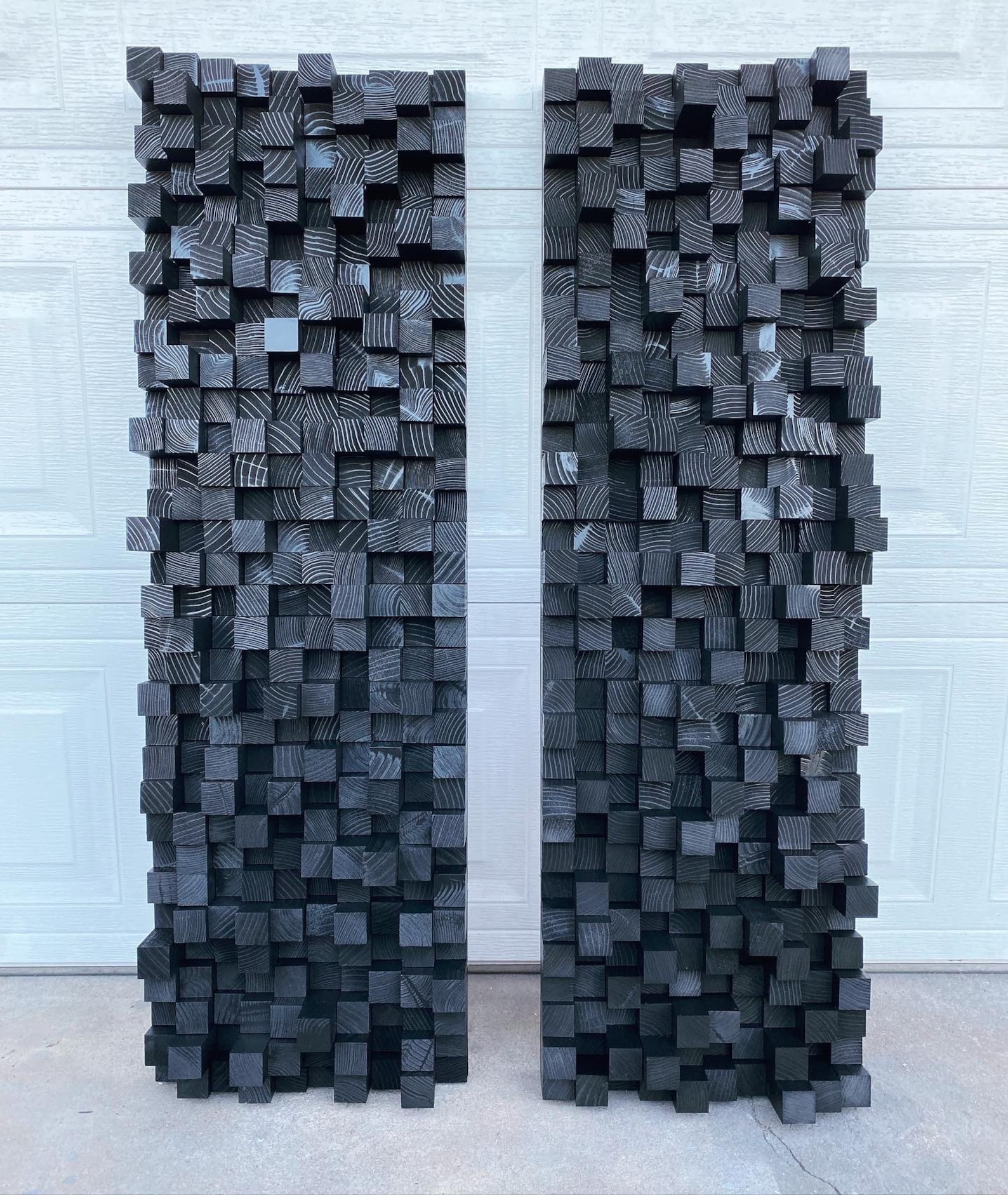 Acoustic Panel Sound Diffuser Soundproof Wall Art for Recording ...